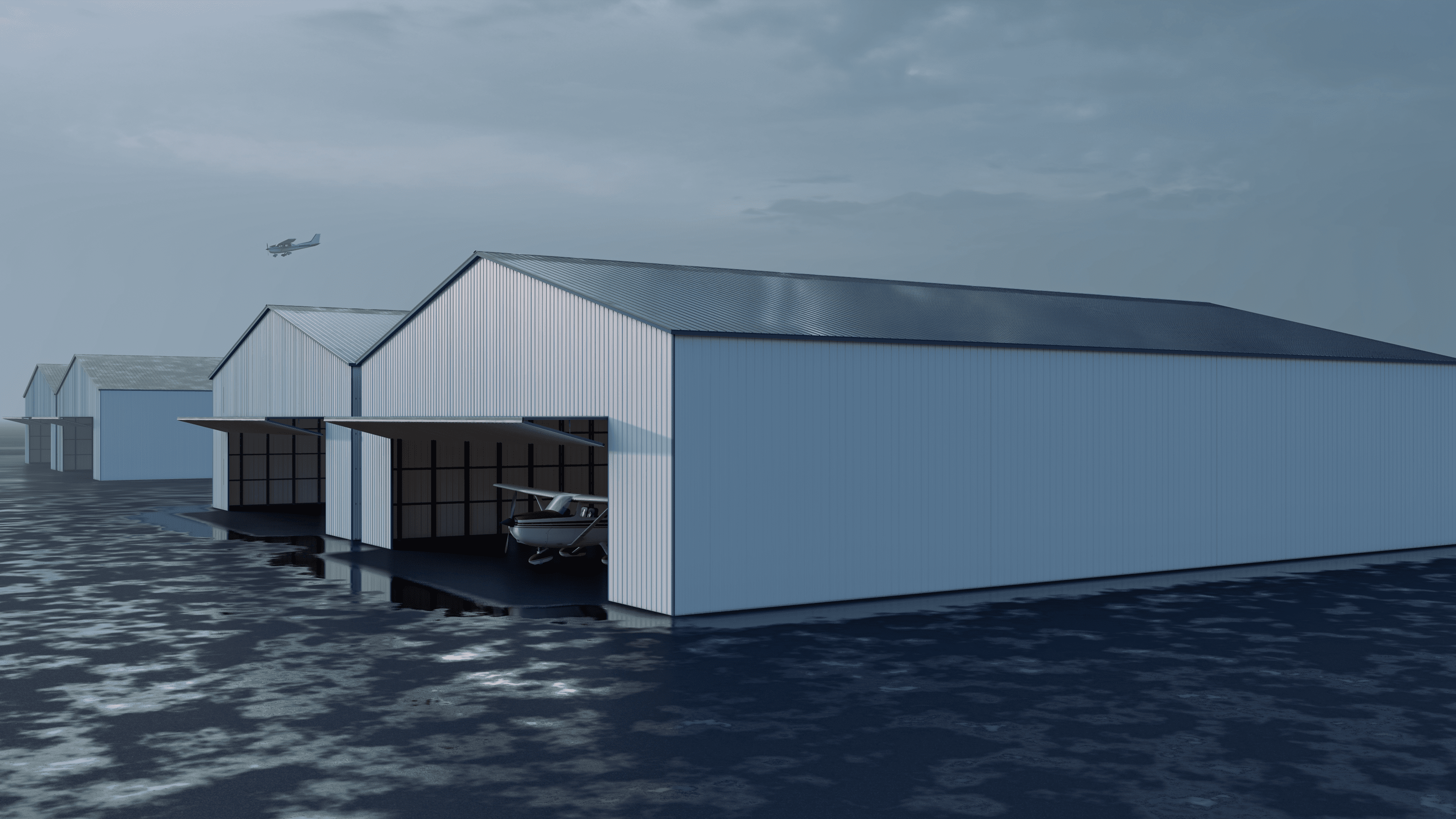 Airplane Hangars — photo 1