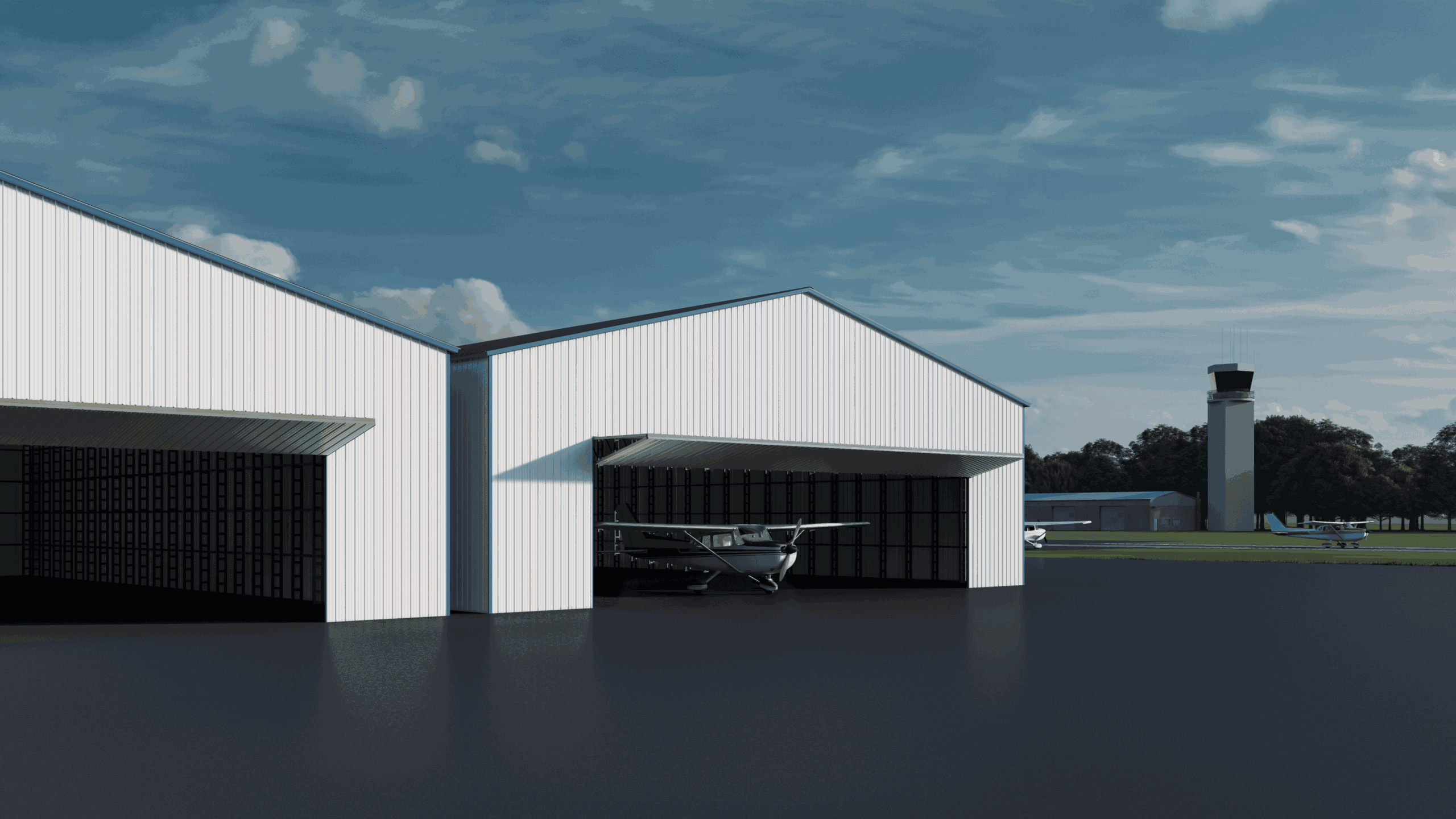 Airplane Hangars — photo 2